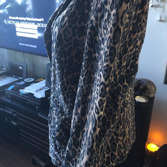 Bianca Leopard Velvety print blazer - Picture 8 of 8